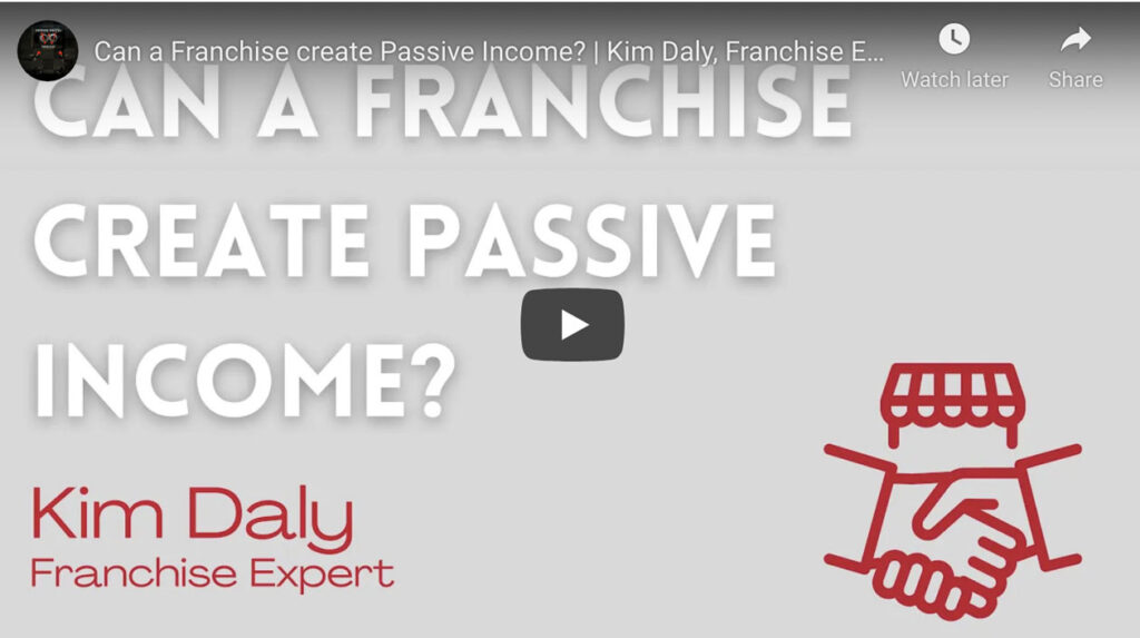 Can a Franchise create Passive Income?