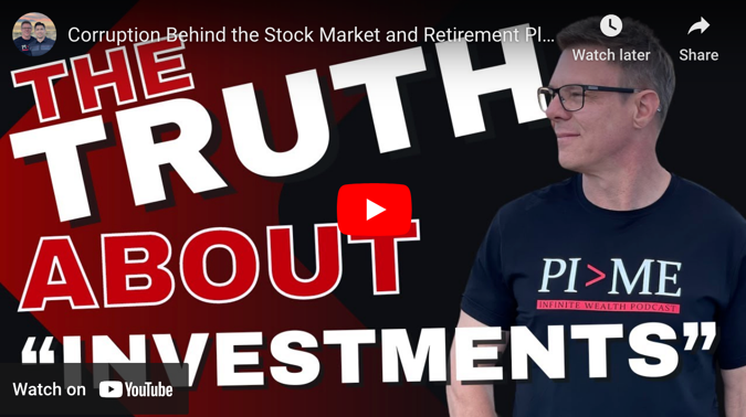 Corruption Behind the Stock Market and Retirement Plans