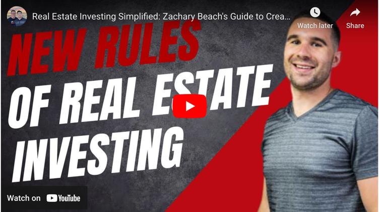 Real Estate Investing Simplified: Zachary Beach's Guide to Creative Financing